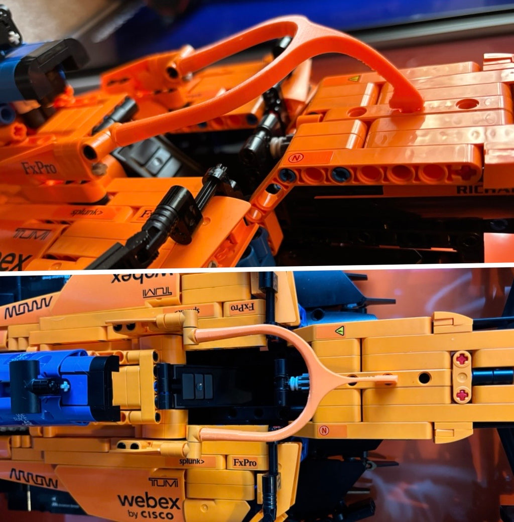 Lego Technic McLaren MCL36 (2022) #42141 Upgraded Halo