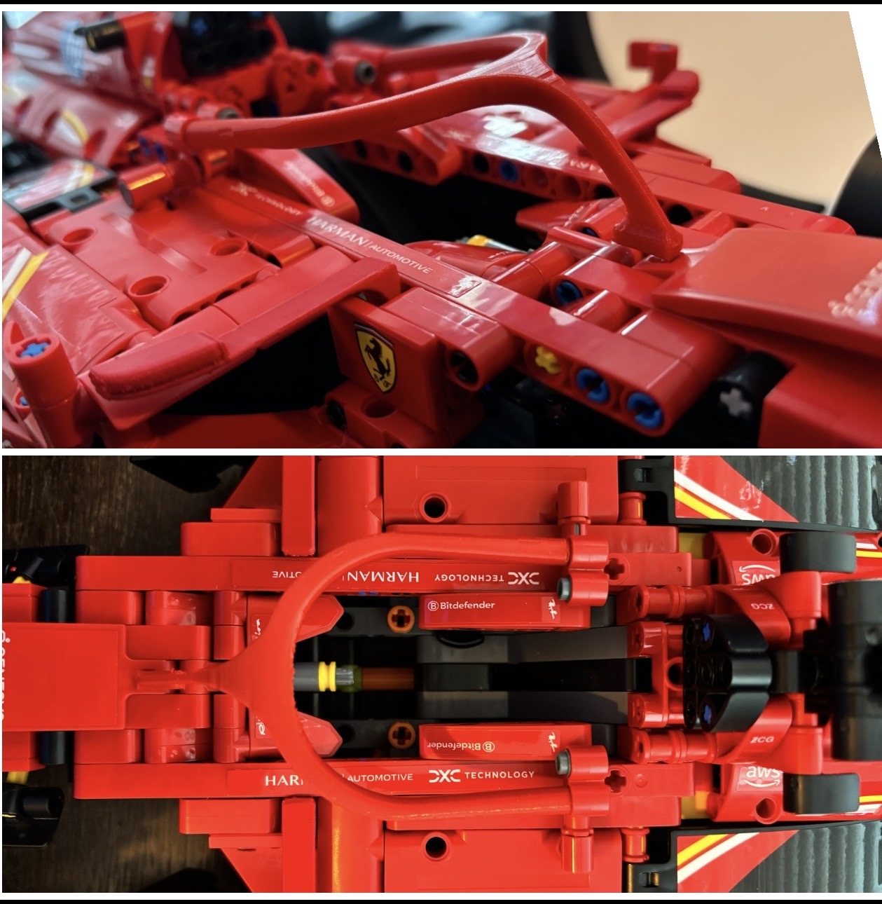 Ferrari SF24 - Lego Technic #42207 Upgraded Halo