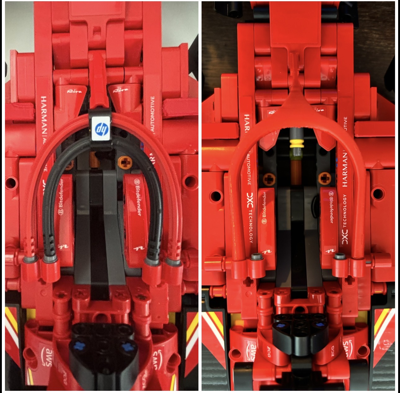 Ferrari SF24 - Lego Technic #42207 Upgraded Halo